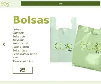 Ecobagssrl.com(Eco Bags) Screenshot