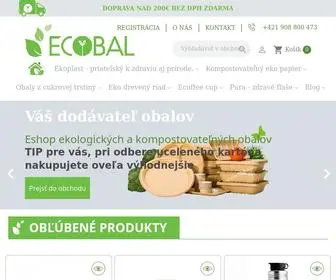 Ecobal.sk(Ekologické) Screenshot