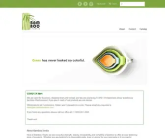 Ecobambooware.com(Bamboo Studio) Screenshot