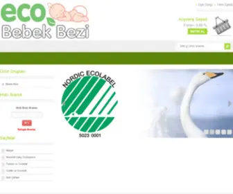 Ecobebekbezi.com(Ekolojik Bebek Bezi ve Y) Screenshot