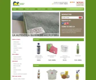 Ecobel-LA.com(Ecobella. Tienda de productos ecológicos) Screenshot