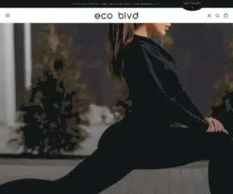 Ecoblvdapparel.com(Eco Blvd) Screenshot