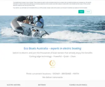 Ecoboats.com.au(Eco Boats Australia) Screenshot