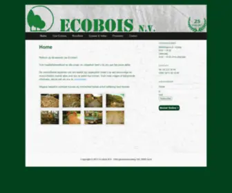 Ecobois.org(Brandhout en Snoeiwerken) Screenshot