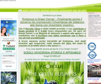 Ecobolle.it(Detersivi-alla-Spina) Screenshot