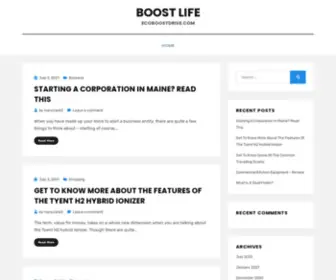 Ecoboostdrive.com(Boost Life) Screenshot