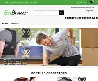 Ecobraces.com(EcoBraces®) Screenshot