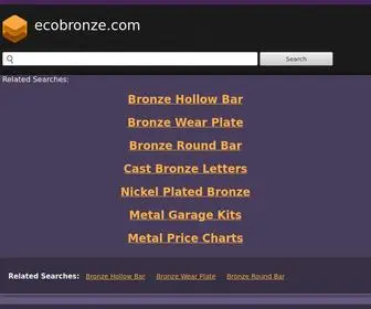 Ecobronze.com(Ecobronze) Screenshot