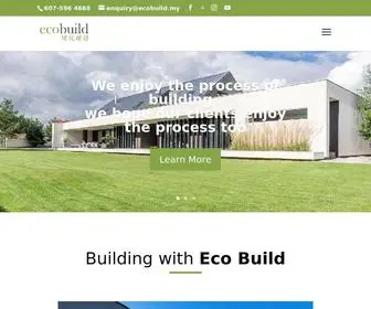 Ecobuild.my(Bungalow, Apartment, Offices, Show houses, Shop house, Workshop, Factory, Warehouse) Screenshot