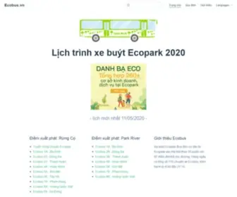 Ecobus.vn(Lịch) Screenshot
