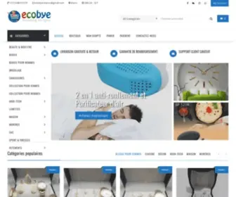 Ecobye.com(Bijouterie en ligne) Screenshot