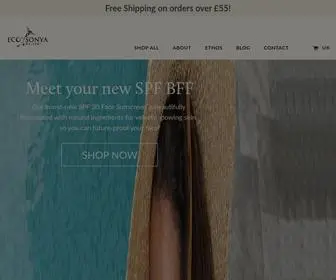 Ecobysonyadriver.co.uk(Award winning Eco Tan) Screenshot