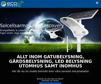 Ecobysweden.se(Eco by Sweden AB) Screenshot