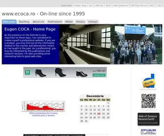 Ecoca.ro(Teaching pages) Screenshot