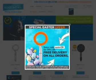 Ecocamel-Showerheads.com(Water Saving Shower Head) Screenshot