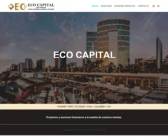 Ecocapitalla.com(Eco Capital) Screenshot