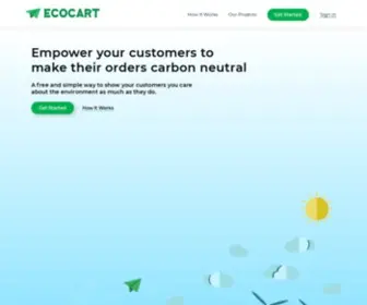 Ecocart.io(Nginx) Screenshot