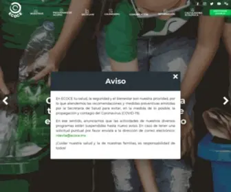 Ecoce.mx(Asociación Ambiental Sin Fines de Lucro) Screenshot