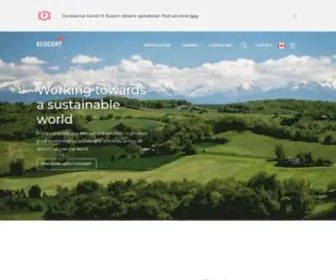 Ecocertcanada.com(Our activities) Screenshot