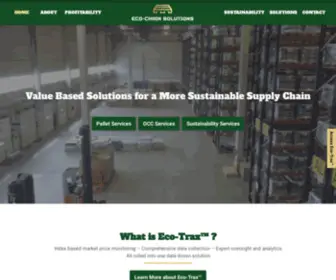 Ecochainsolutions.com(Eco-Chain Solutions) Screenshot