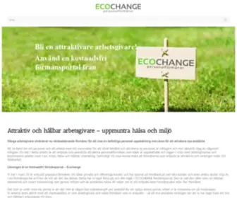 Ecochange.se Screenshot