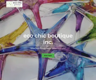 EcochicGiftsonline.com(Eco chic) Screenshot