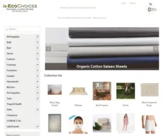 Ecochoices.com(EcoPlanet) Screenshot