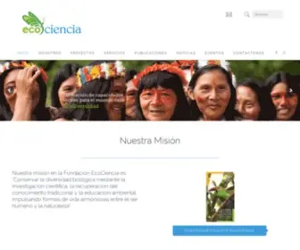 Ecociencia.org(Fundación) Screenshot