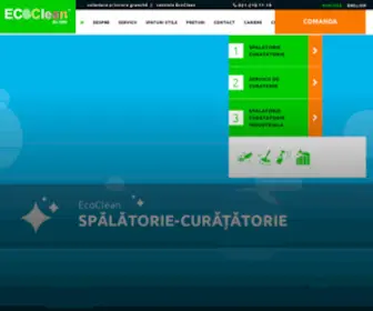Ecoclean.ro(Servicii de curatenie) Screenshot