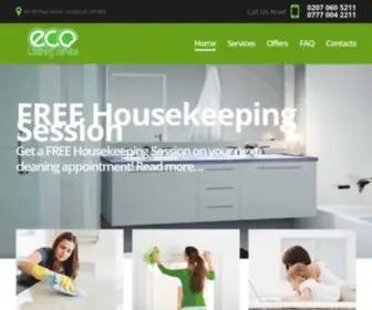 Ecocleaningservice.co.uk(Eco Cleaning Service) Screenshot