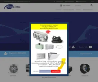 Ecoclima.com(Ecoclima s.r.l) Screenshot