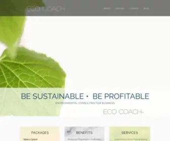 Ecocoach.ca(Eco Coach) Screenshot