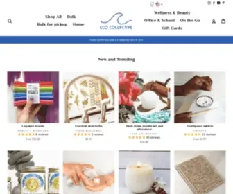 Ecocollective.com(Your home for sustainable self care) Screenshot