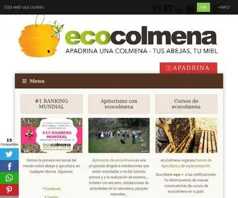Ecocolmena.com(Ecocolmena innovación social en apicultura) Screenshot