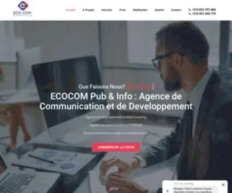 Ecocom.dz(ECOCOM Pub & Info) Screenshot