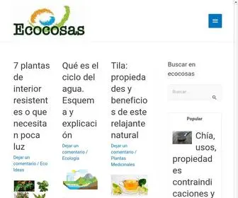 Ecocosas.com(Ecología) Screenshot