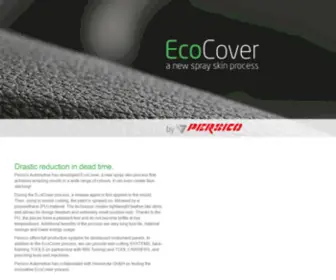 Ecocoverprocess.com(EcoCover by Persico) Screenshot