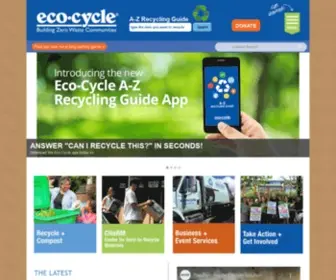 Ecocycle.org(Ecocycle) Screenshot