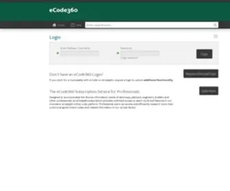Ecode360.com(ECode360®) Screenshot