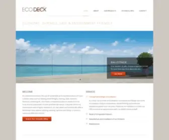 Ecodeck-LTD.com(Ecodeck) Screenshot