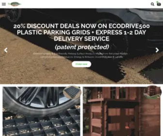 Ecodeck.biz(Plastic Grids for Driveways) Screenshot