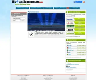 Ecodellescommesse.com(Pronostici calcio) Screenshot