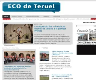 Ecodeteruel.tv(Eco de Teruel) Screenshot