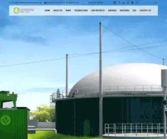 Ecodevelop.ua(Біогазові станції) Screenshot