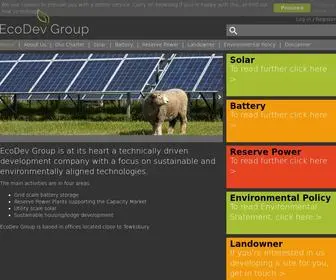 Ecodevgroup.com(EcoDevGroup) Screenshot