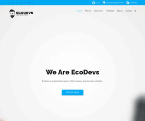 Ecodevs.com(Home) Screenshot