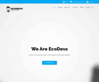 Ecodevs.in(Home) Screenshot