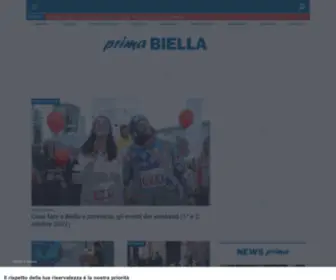 Ecodibiella.com(Prima Biella) Screenshot