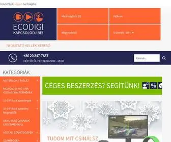 Ecodigi.hu(Kapcsolódj be) Screenshot