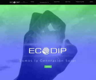 Ecodip.net(Termotanques solares ECODIP) Screenshot